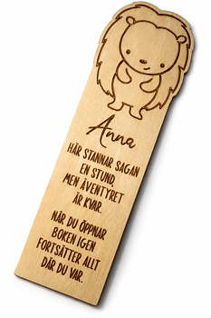 Bokmärke "Forest Friend" Igelkott
