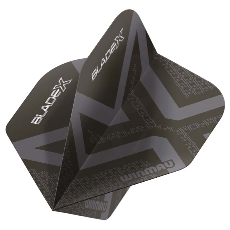 Winmau Prism Blade X Metallic Black Standard NO2 - 2
