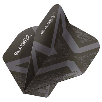 Winmau Prism Blade X Metallic Black Standard NO2