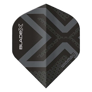 Winmau Prism Blade X Metallic Black Standard NO2