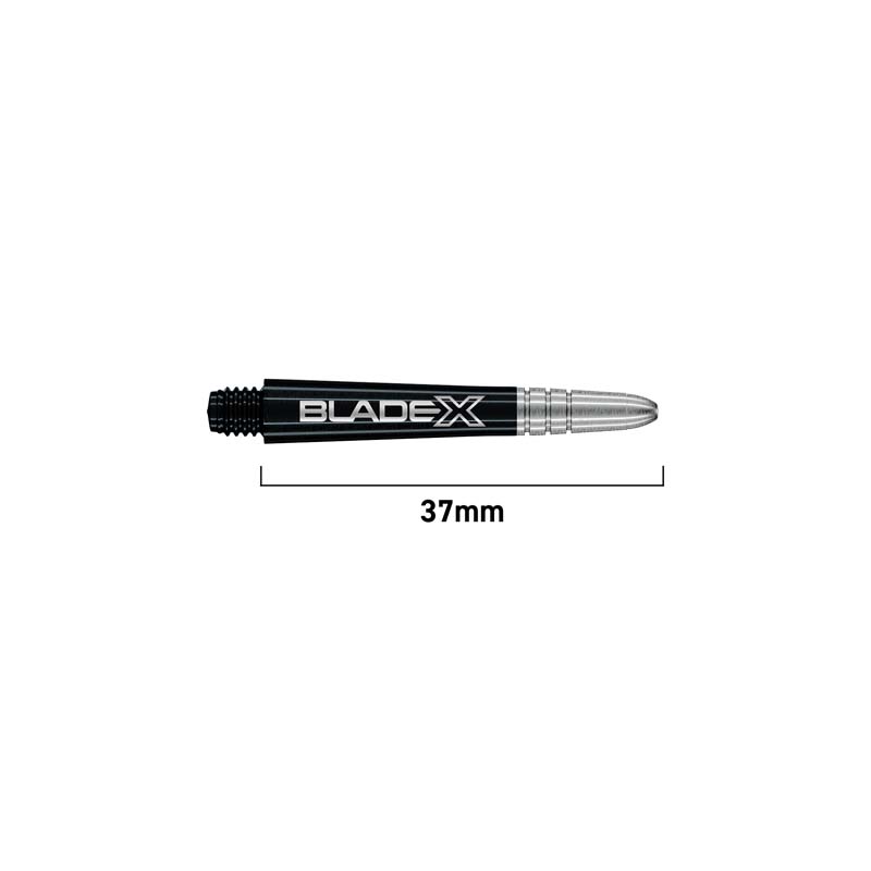 Winmau Vecta Blade X  Svart & Silver Mellan 37mm - 2