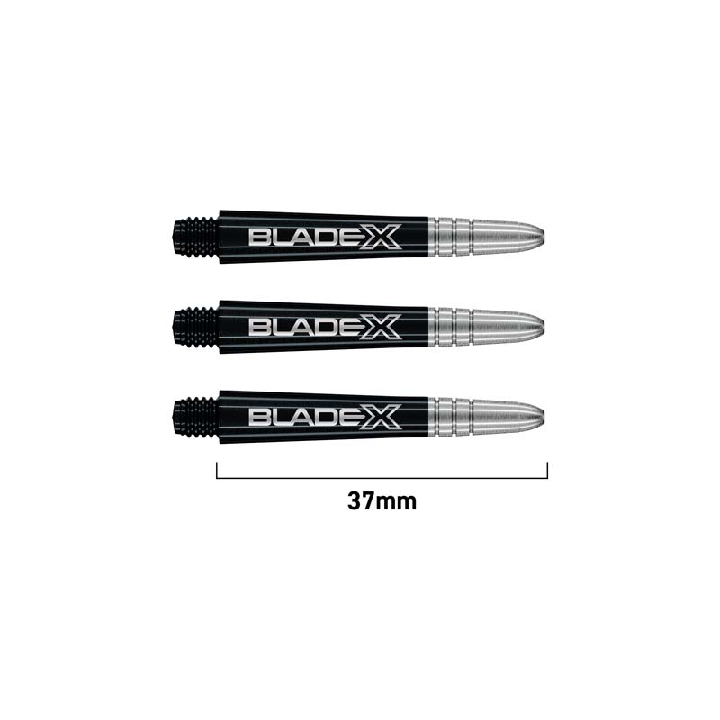 Winmau Vecta Blade X  Svart & Silver Mellan 37mm
