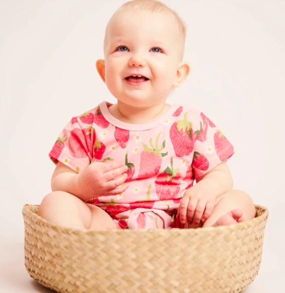 Playsuit Jordgubbar - 2