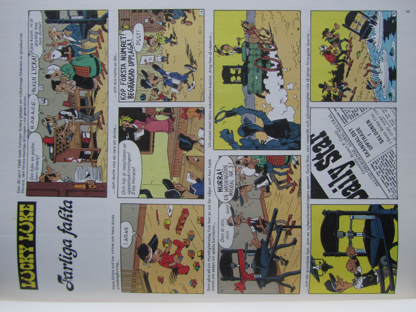 Lucky Luke 52 Farliga fakta - 3