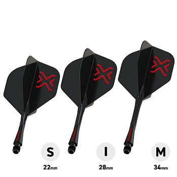 Winmau Fusion Standard/NO2 Blade X 22mm Short