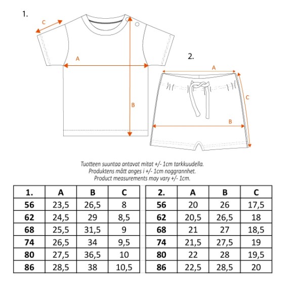 Shorts set Trubadur - 5