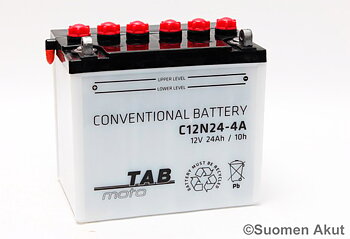 TAB 12N24-4A 12V 24Ah 218A
