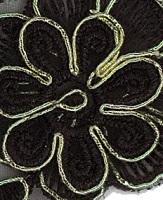 3D Spets Applikationer Metallic - 6