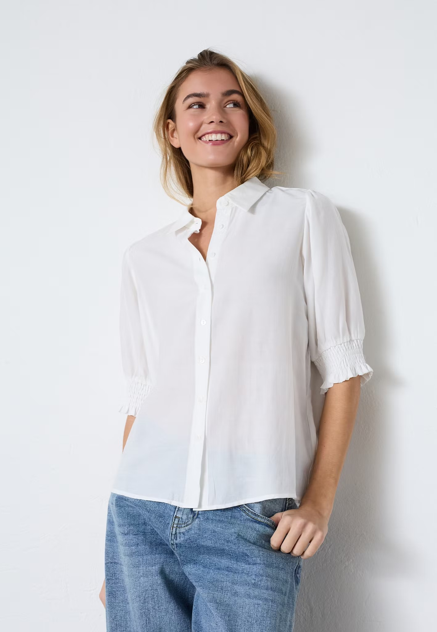 Isola Blouse - Cream - Sisters Point