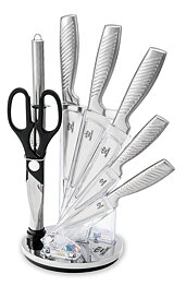 Knivset i rostfritt stål - Silver färg