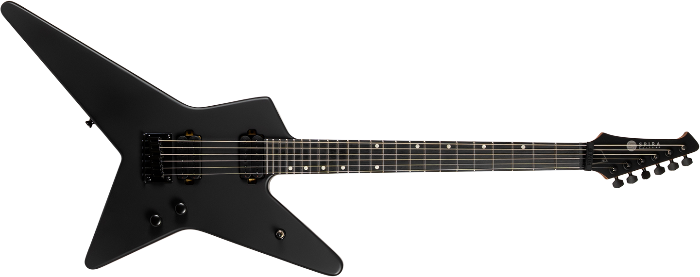Spira Guitars SR-400 MBK Satin Black