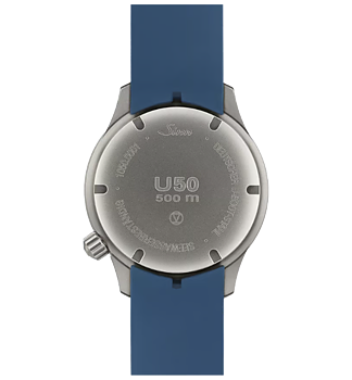 1050.0301 Sinn U50 B Tegimenterad  integrerat silikonband med viklås