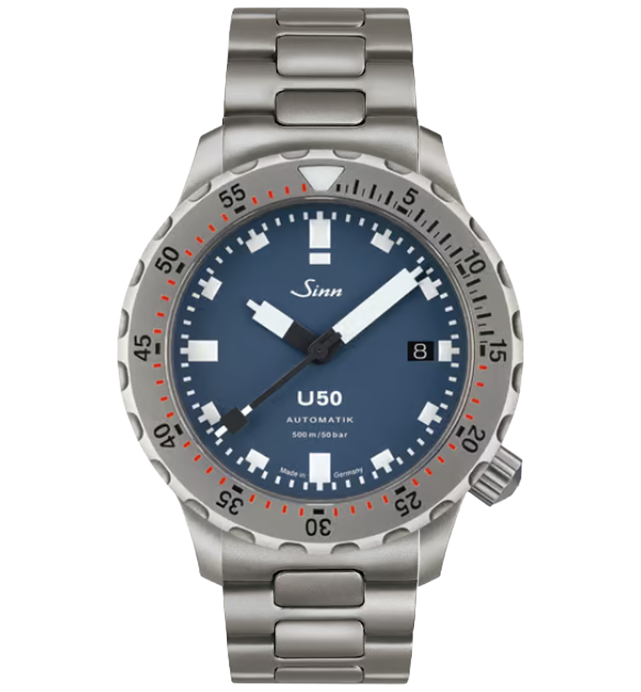 1050.0301  Sinn U50 B Tegimenterad  H-länk