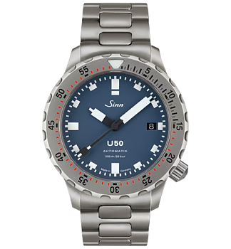 1050.0301  Sinn U50 B Tegimenterad  H-länk
