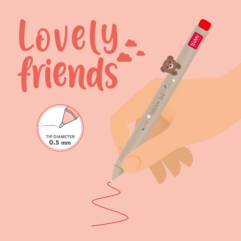 Lovely friends / Cuddling pets pen, Teddy bear - 3