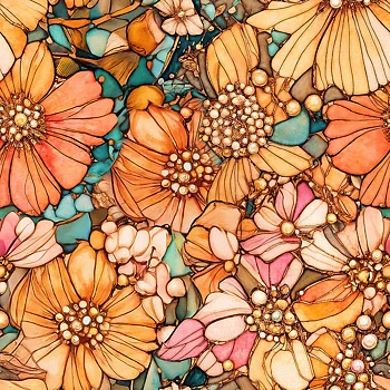 Flight of Beauty Collection -  Flora Nouveau - Multi