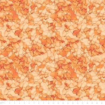 Flight of Beauty Collection -  Petal Mosaic - Orange
