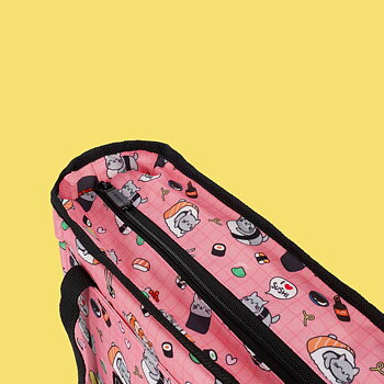 Lunch bag/Lunchväska, Sushi Cat