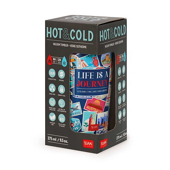 Hot & Cold, Vakuumkrus, Travel stickers