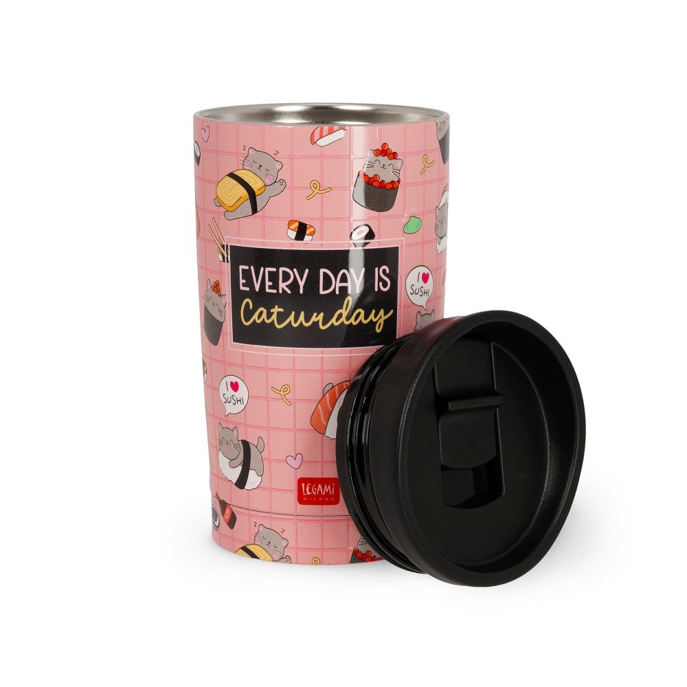 Hot & Cold, Vakuumtumbler, Sushi Cat - 3
