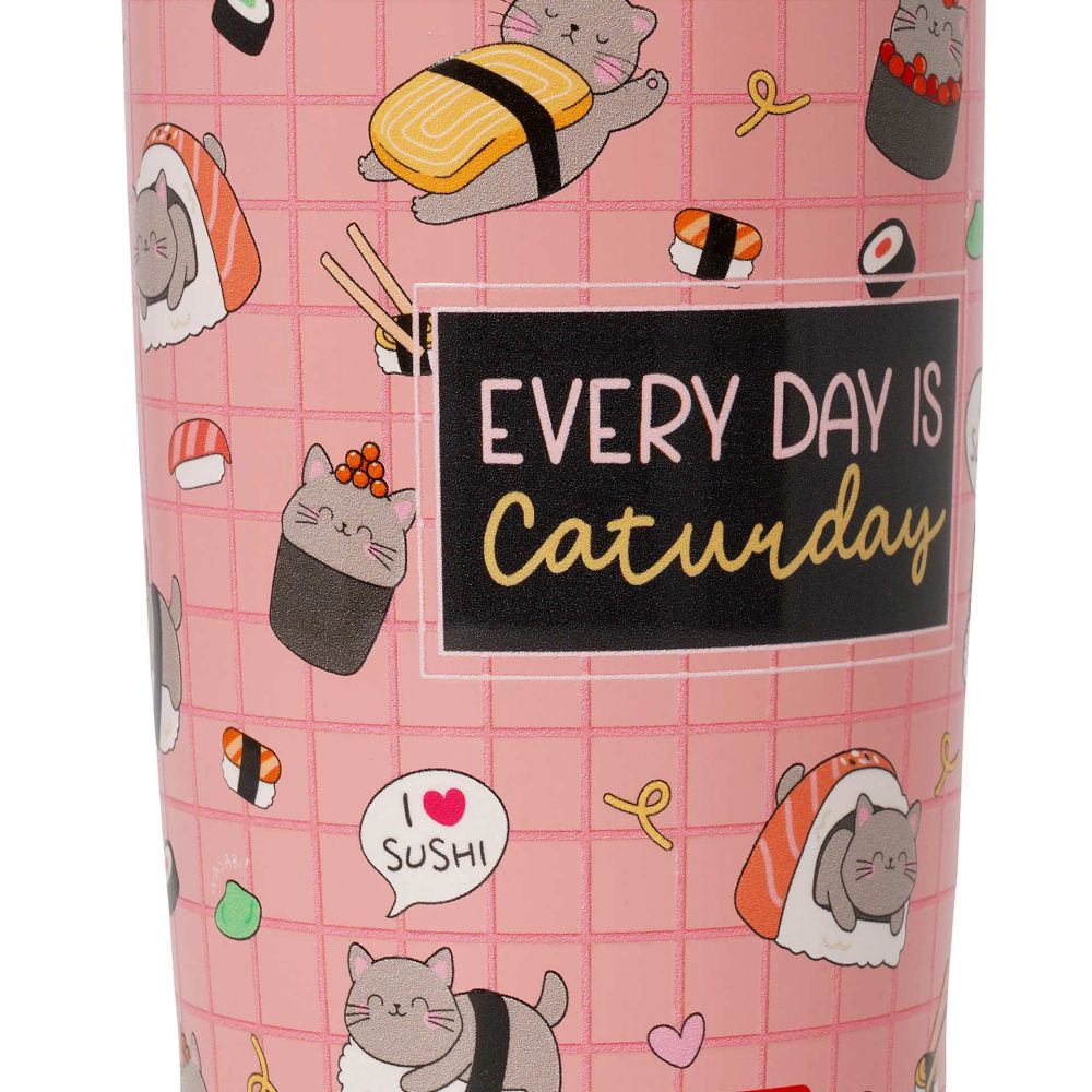 Hot & Cold, Vakuumtumbler, Sushi Cat - 5