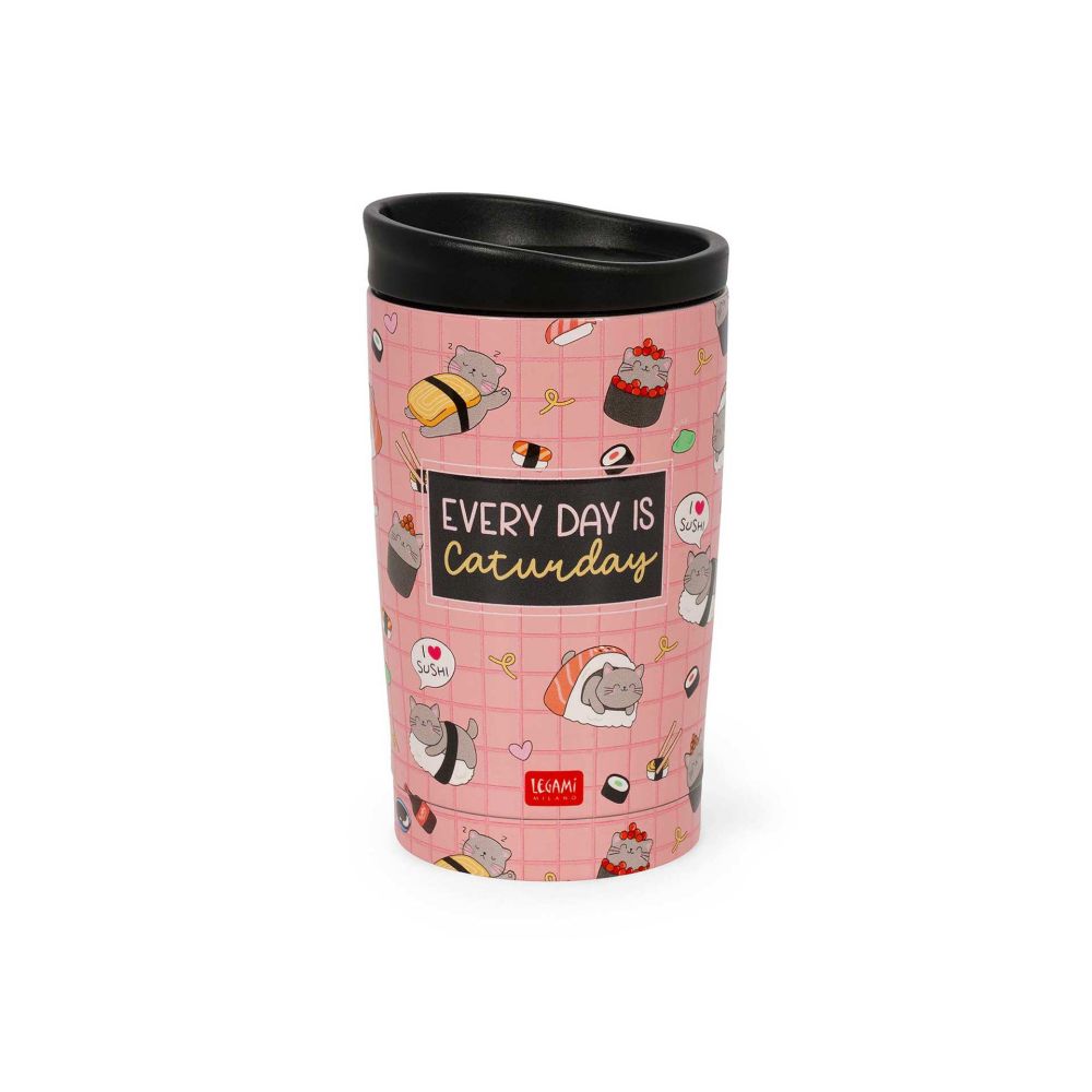 Hot & Cold, Vakuumtumbler, Sushi Cat