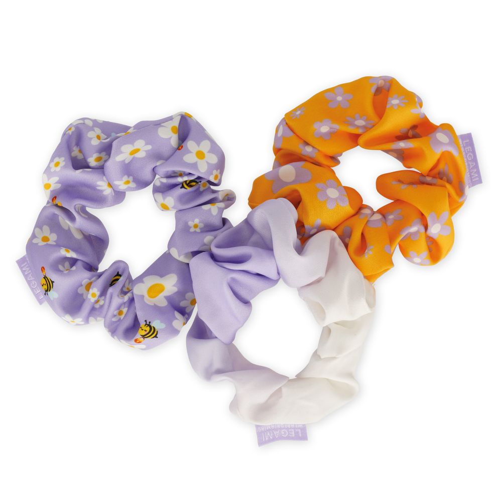 Scrunchies, Hair we are!, set med 3 st.  - Bee - 2