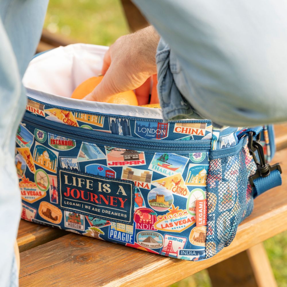 Lunch bag/Lunchväska, Travel stickers - 7