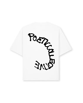 Poetic Collective Spray T-shirt White