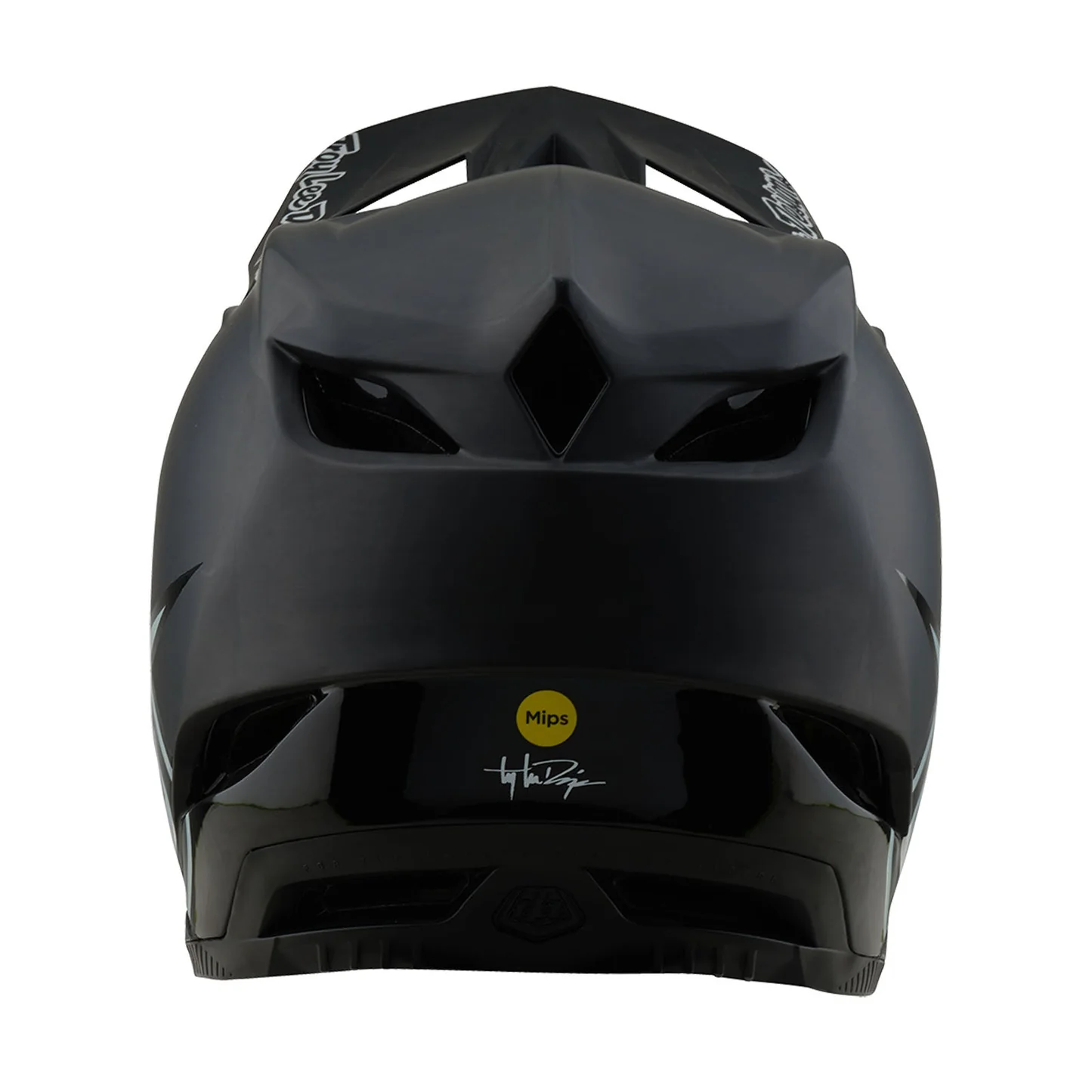 Troy Lee Design D4 Carbon Helmet Stealth Black - 3