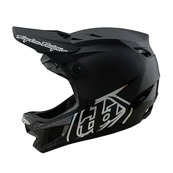 Troy Lee Design D4 Carbon Helmet Stealth Black
