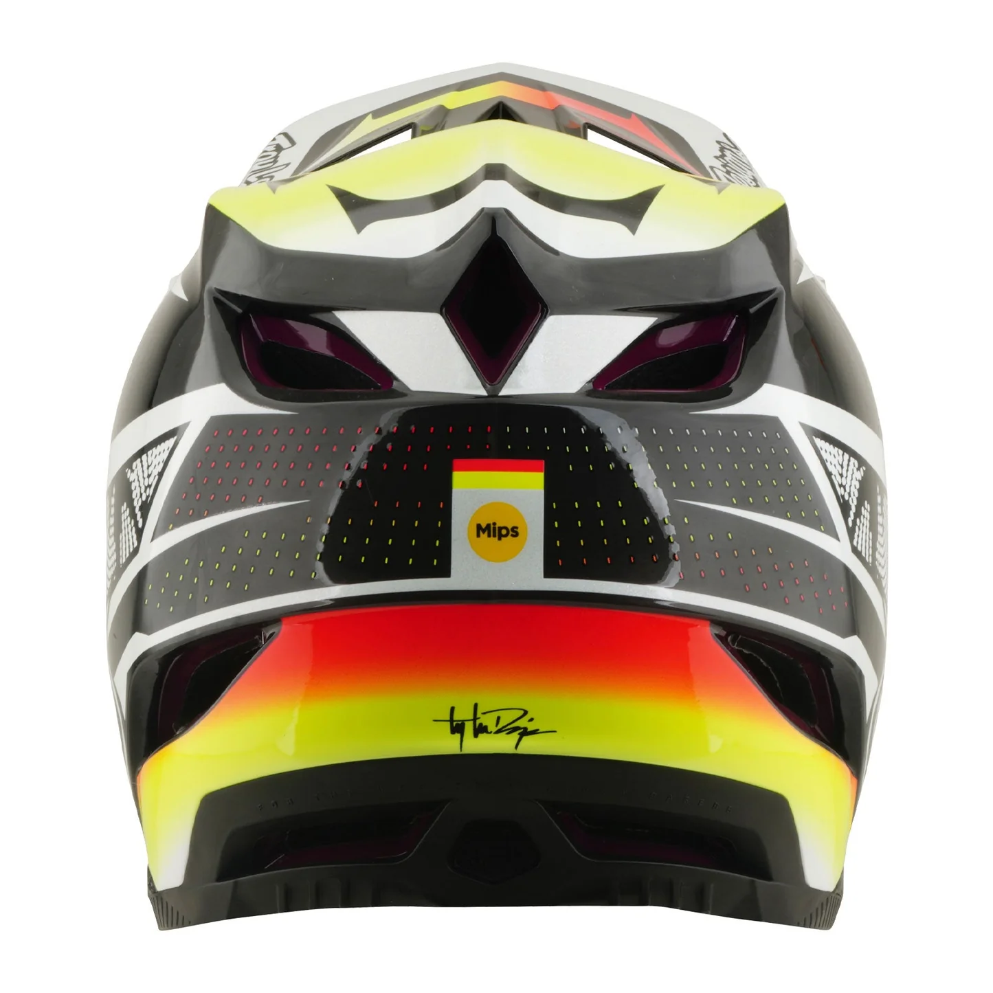 Troy Lee Design D4 Carbon Helmet Lined up Black - 3