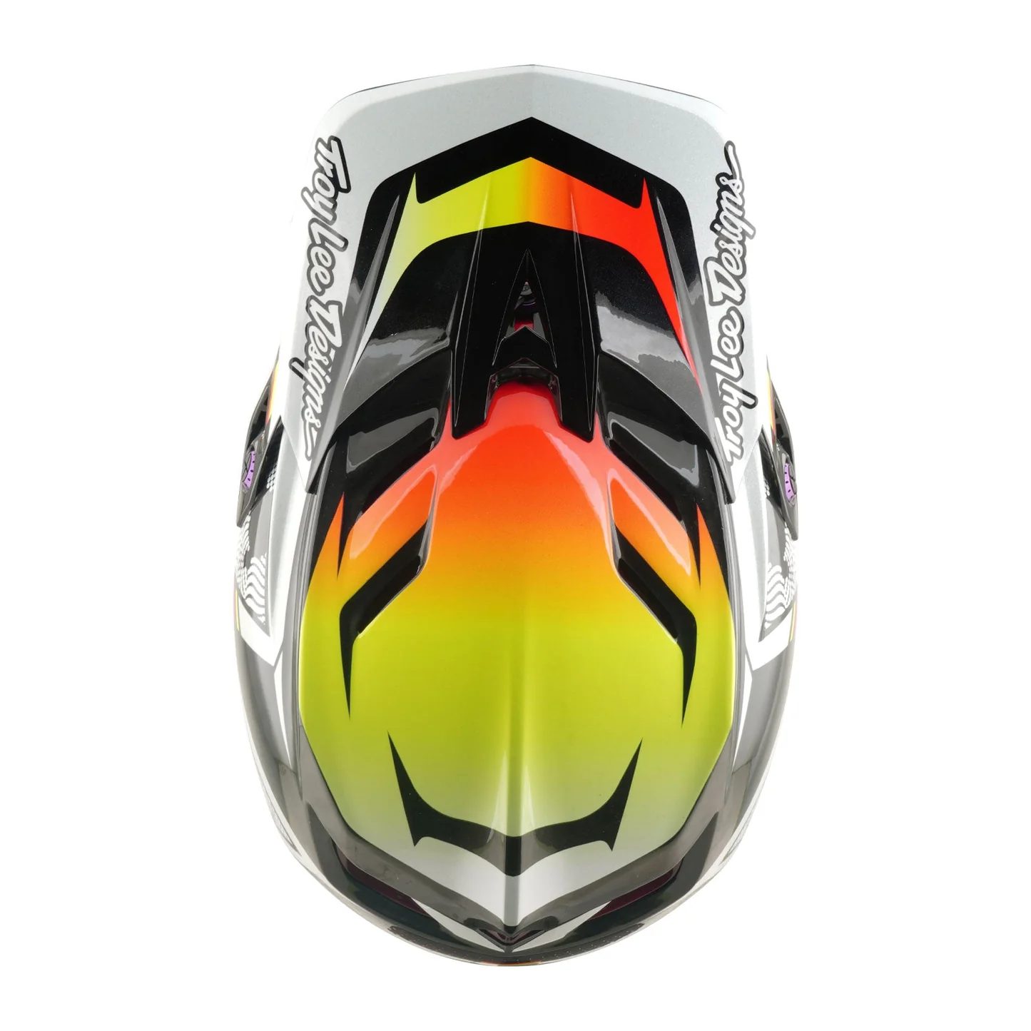 Troy Lee Design D4 Carbon Helmet Lined up Black - 4