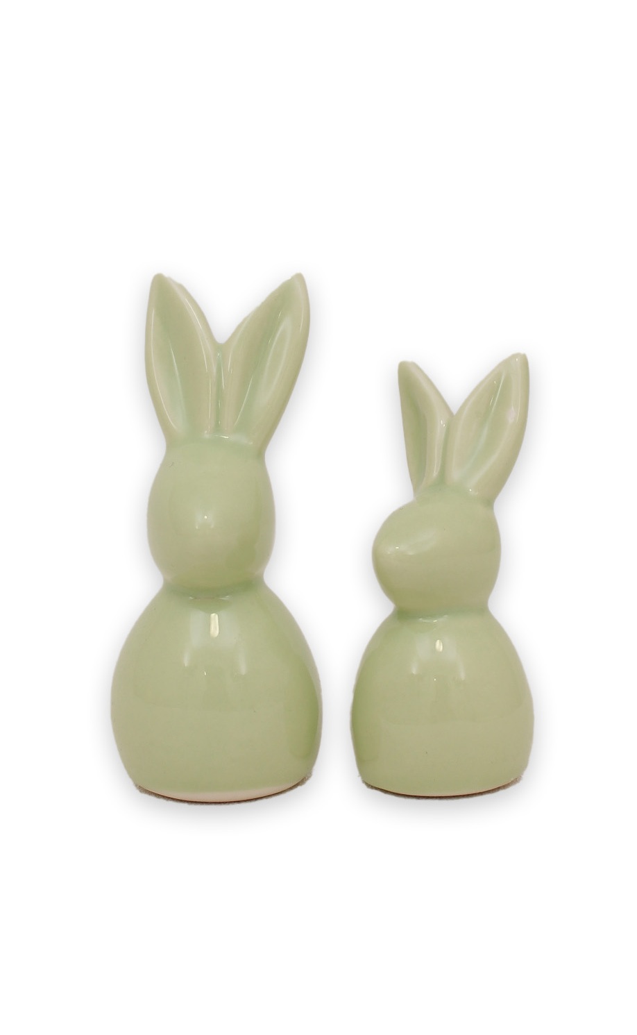 Kanin - Bunny - Hare - Grön - Påskdekoration - 2-pack