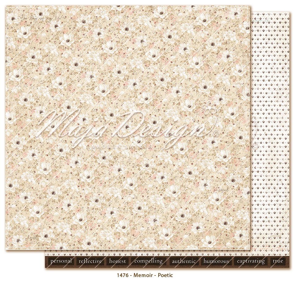 MAJA DESIGN -Memoir - 6x6" Paper pack - 9