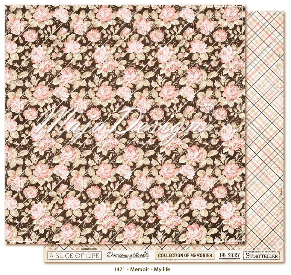 MAJA DESIGN -Memoir - 6x6" Paper pack - 4