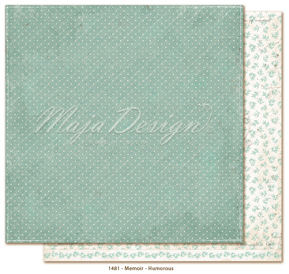 MAJA DESIGN -Memoir - 6x6" Paper pack - 14