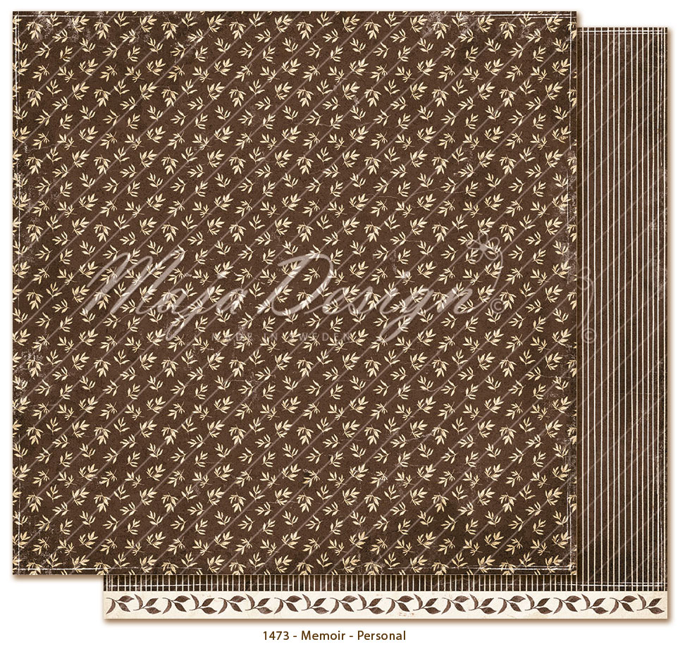 MAJA DESIGN -Memoir - 6x6" Paper pack - 6
