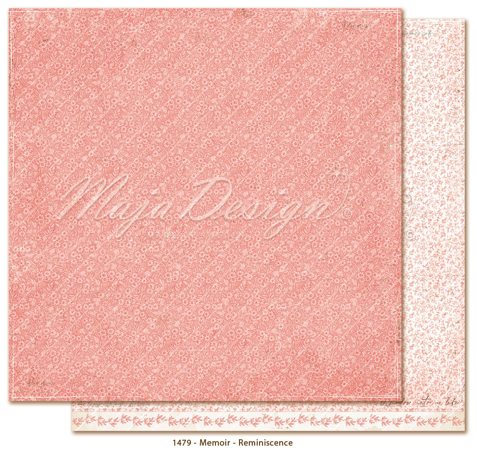MAJA DESIGN -Memoir - 6x6" Paper pack - 12