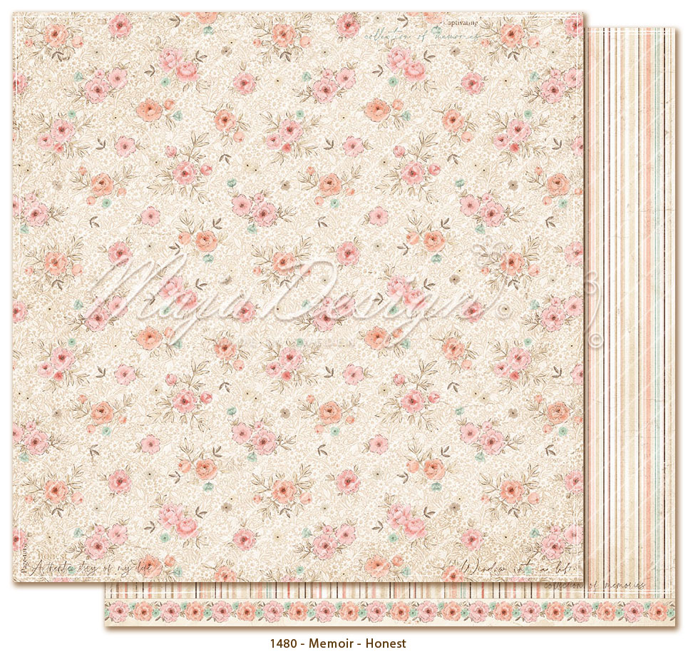 MAJA DESIGN -Memoir - 6x6" Paper pack - 13