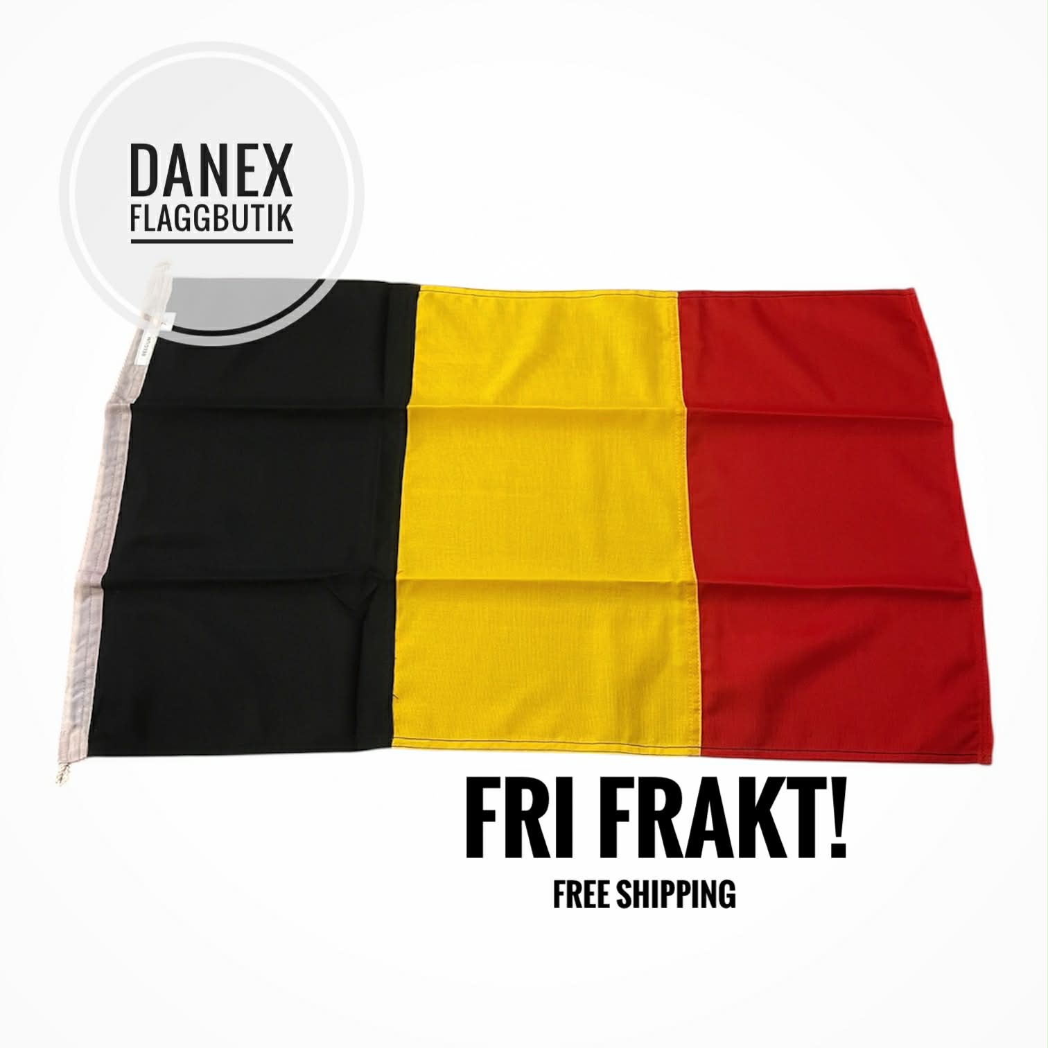 Fasadflagga Belgien 70  cm 