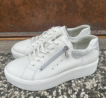 Skinnsneakers Nicky-H från Waldläufer, vit