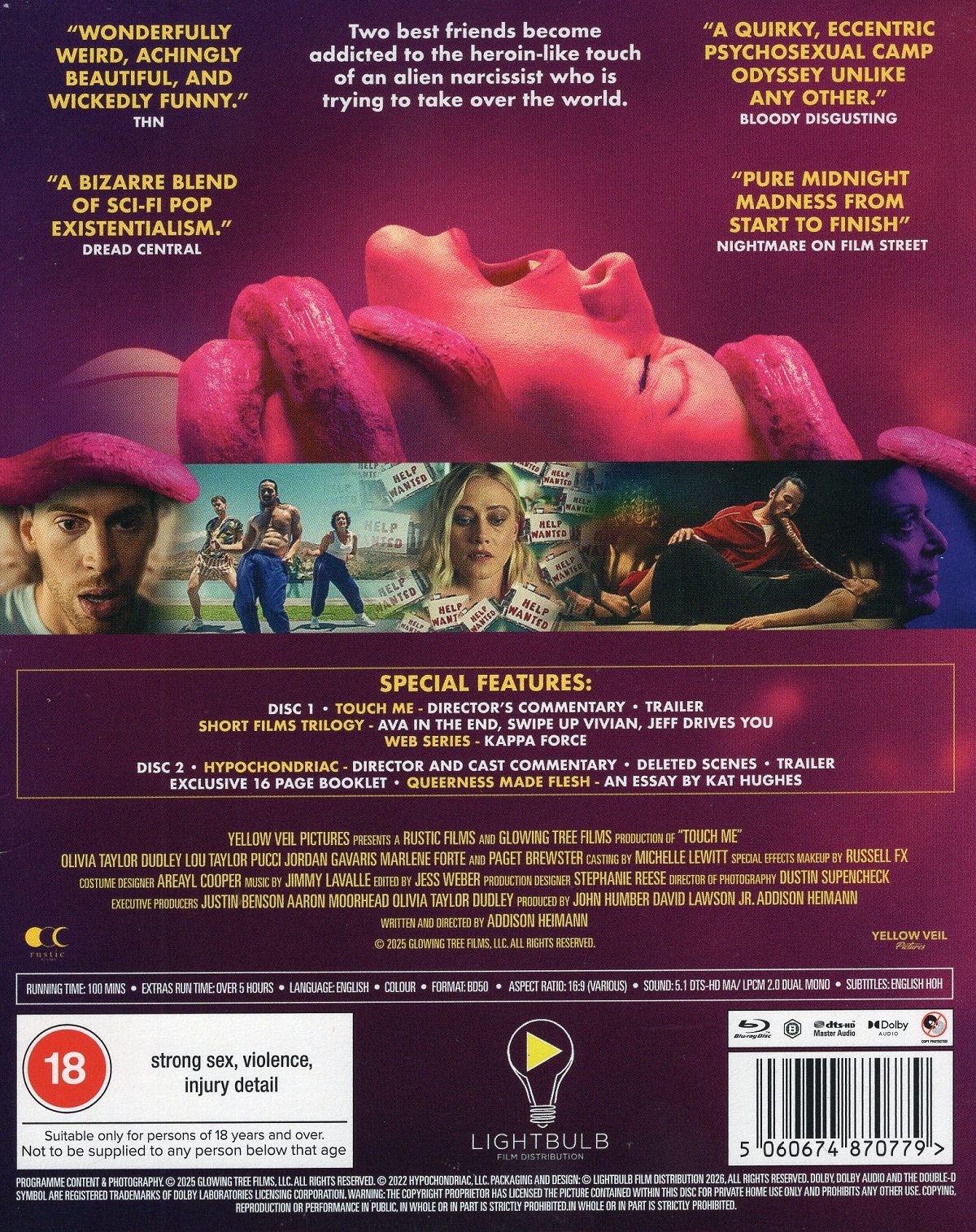 Touch Me / Hypochondriac (Limited Edition) (ej svensk text) (Blu-ray) - 2