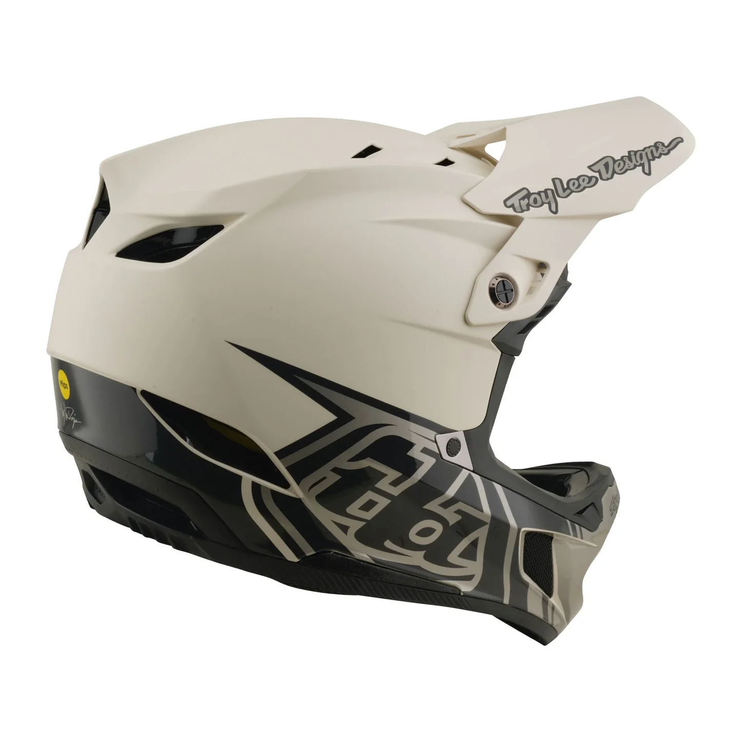 Troy Lee Designs D4 Composite Helmet Stealth Pumice - 2