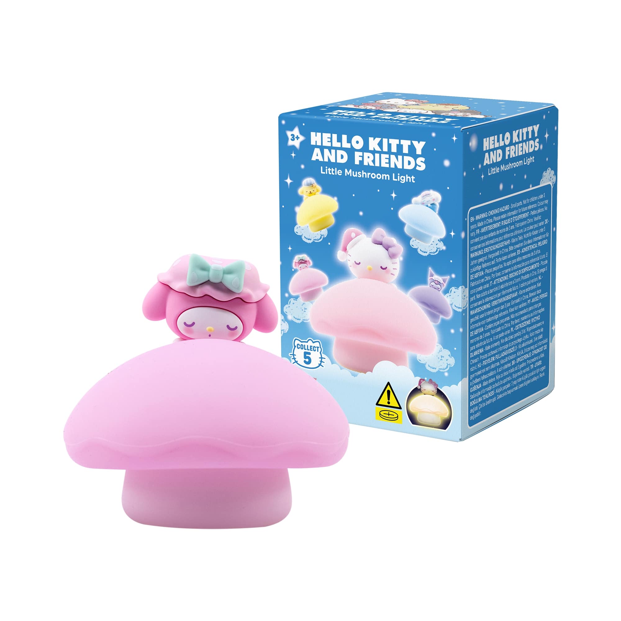 Hello Kitty and Friends Night Light - Little Mushroom Light Series - Blind Box - 25