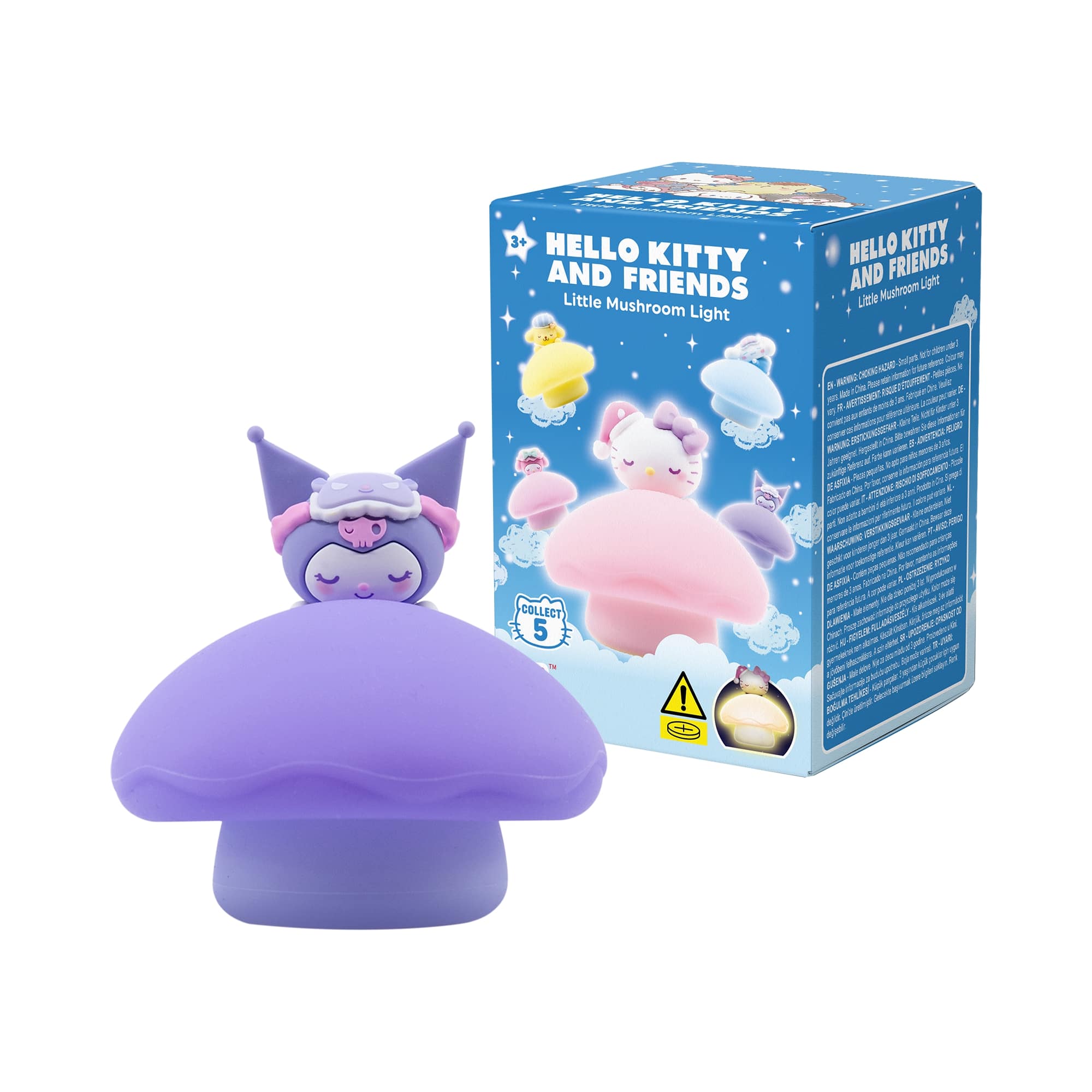 Hello Kitty and Friends Night Light - Little Mushroom Light Series - Blind Box - 24
