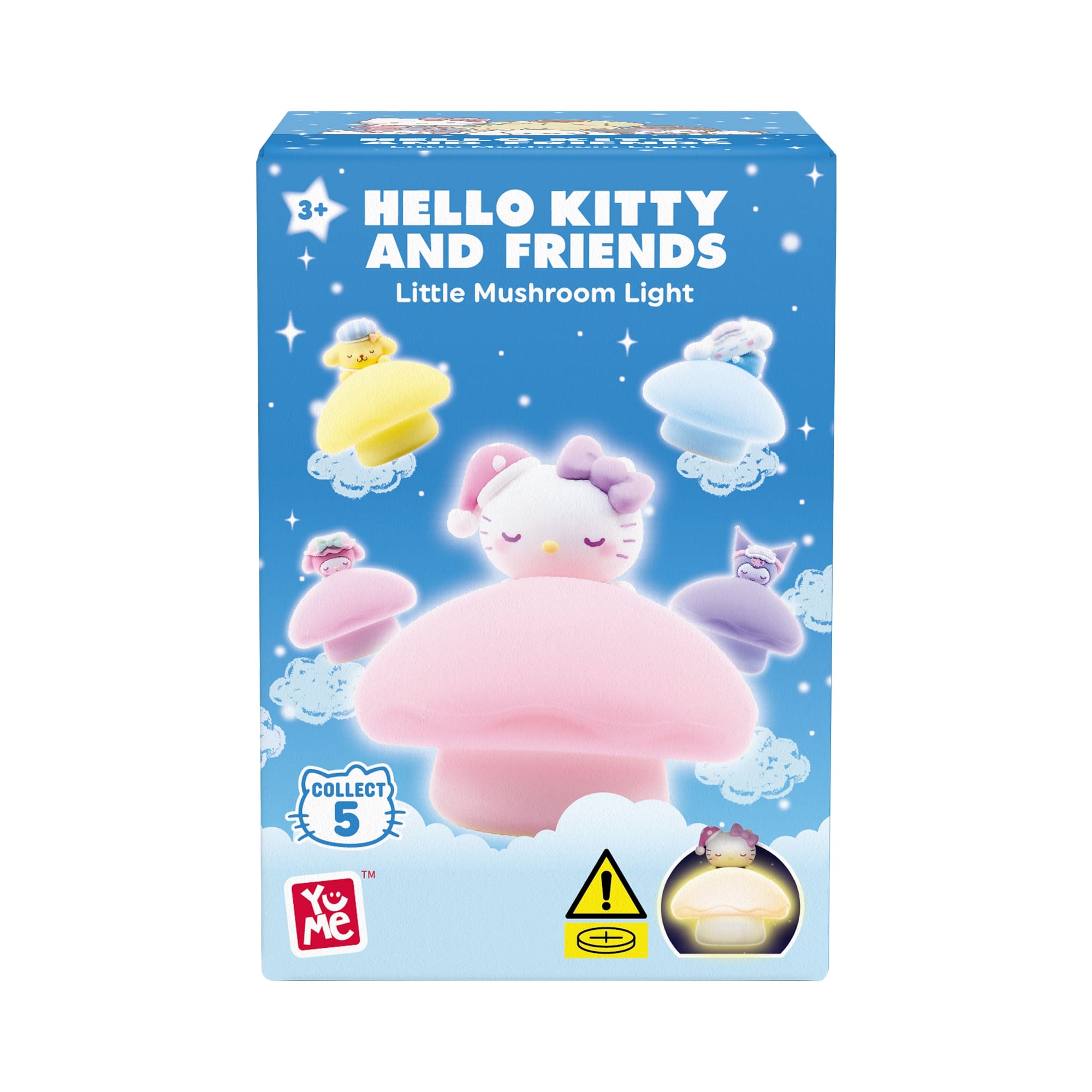 Hello Kitty and Friends Night Light - Little Mushroom Light Series - Blind Box - 17