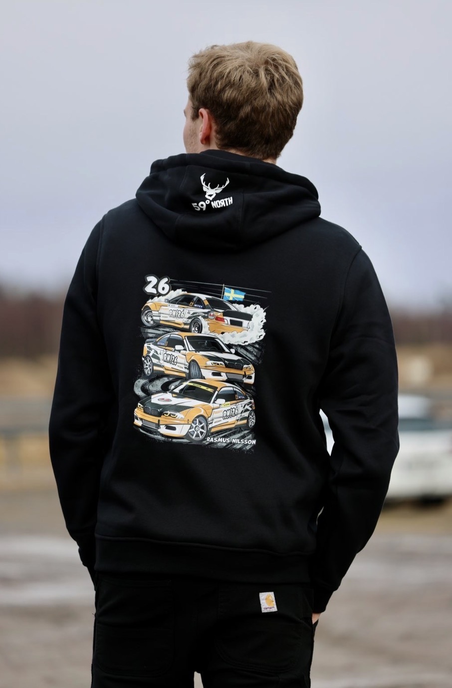 RN26 Hoodie svart - 2