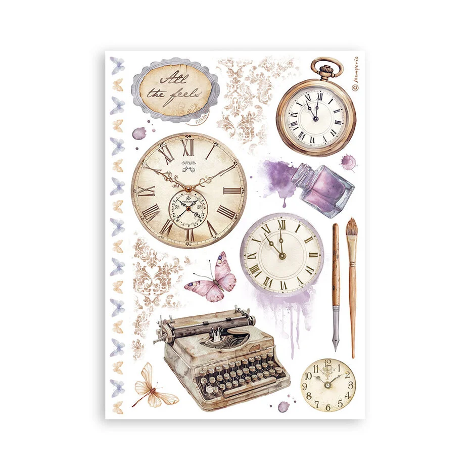 Quiet Days A5 Washi Pad (8pcs) - 7