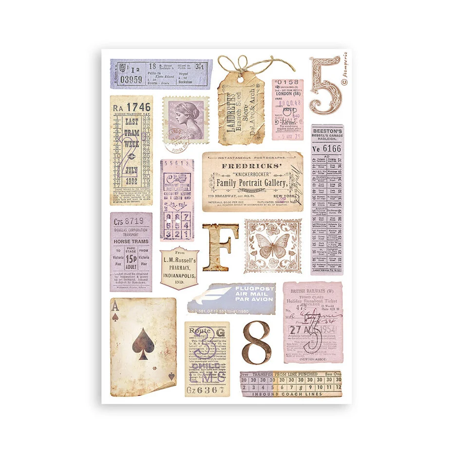 Quiet Days A5 Washi Pad (8pcs) - 6